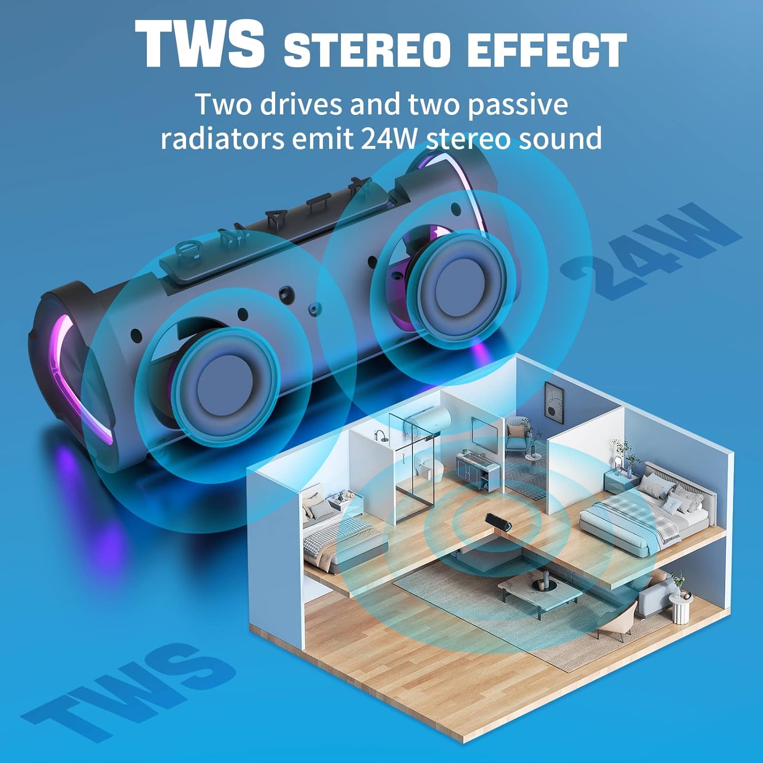 Portable Bluetooth Wireless Speaker-CQA9417480503592-564575 CQA9417480503592