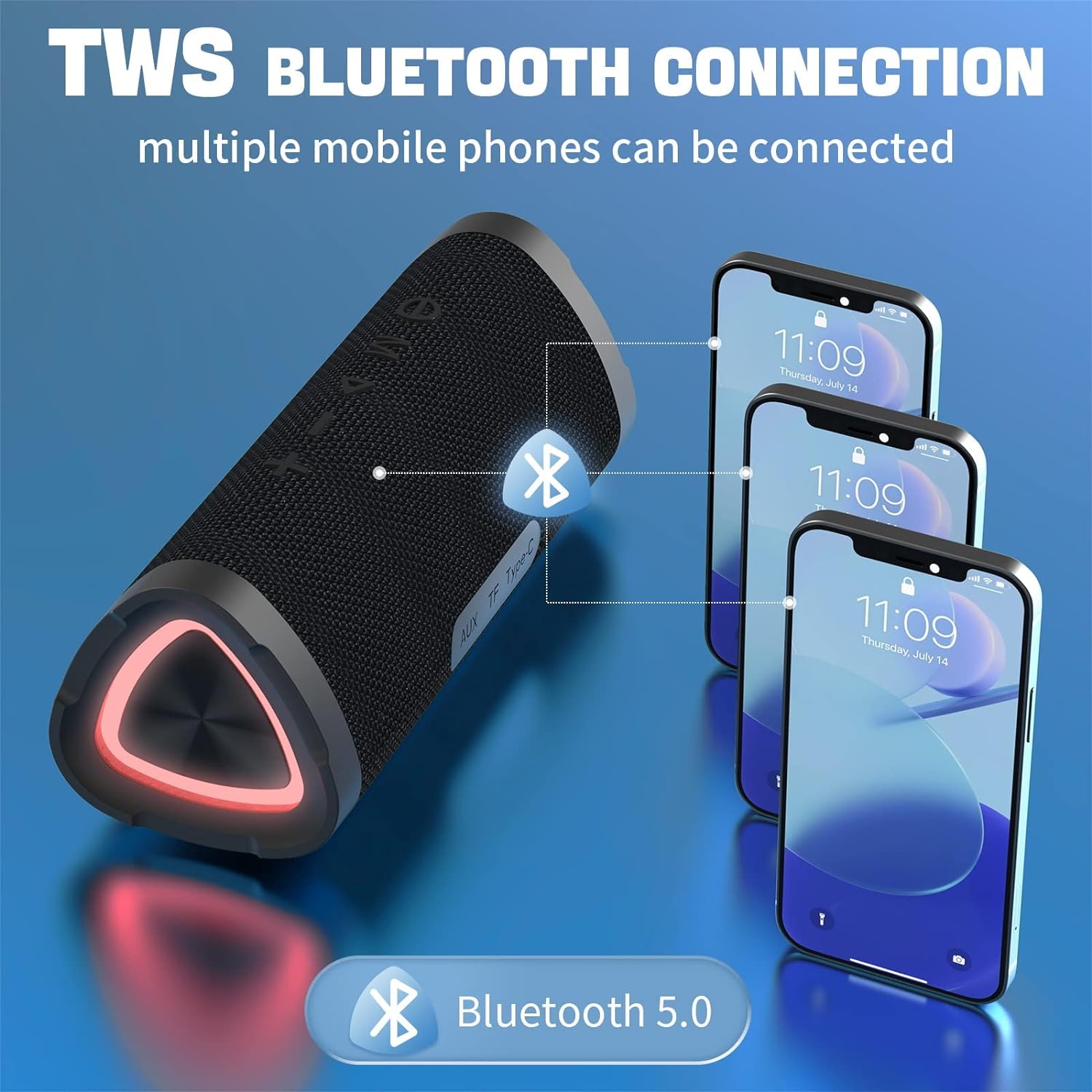 Portable Bluetooth Wireless Speaker-CQA9417480503592-564575 CQA9417480503592