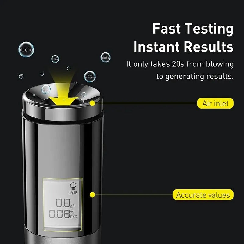 Portable Digital Breathalyser Alcohol Tester-CQA9417471525160-564575 CQA9417471525160