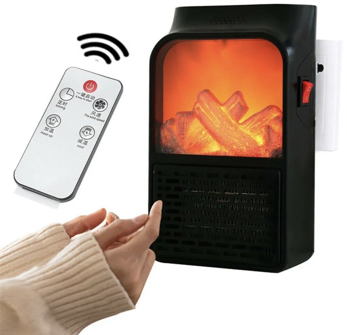 Portable Electric Plug In Home Indoor Room Space Heater 9000W-CQA9417510060328-564575 CQA9417510060328