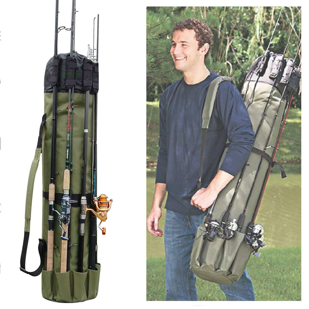 Portable Fishing Rod & Tackle Bag-CQA9417507733800-564575 CQA9417507733800