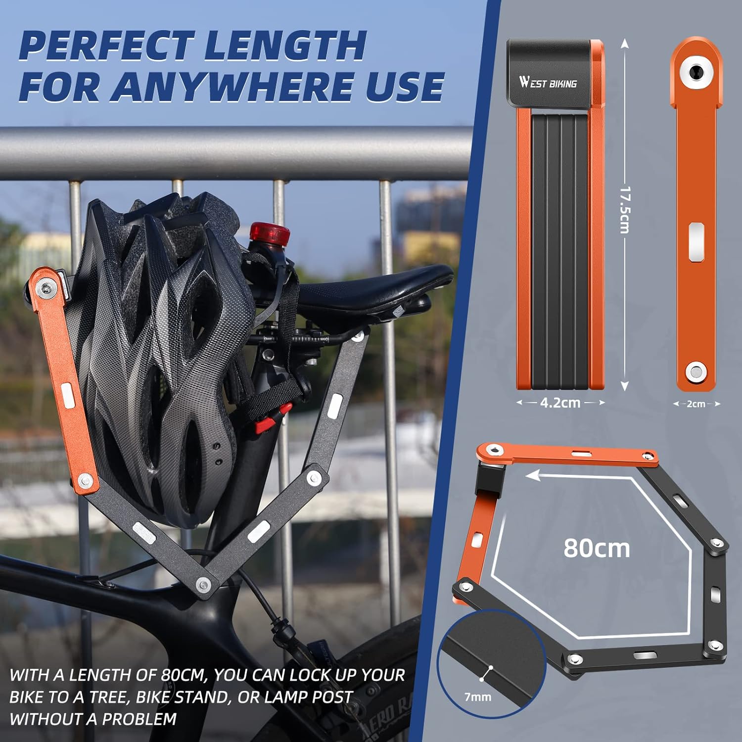 Portable Folding Bike Lock-CQA9417485320488-564575 CQA9417485320488