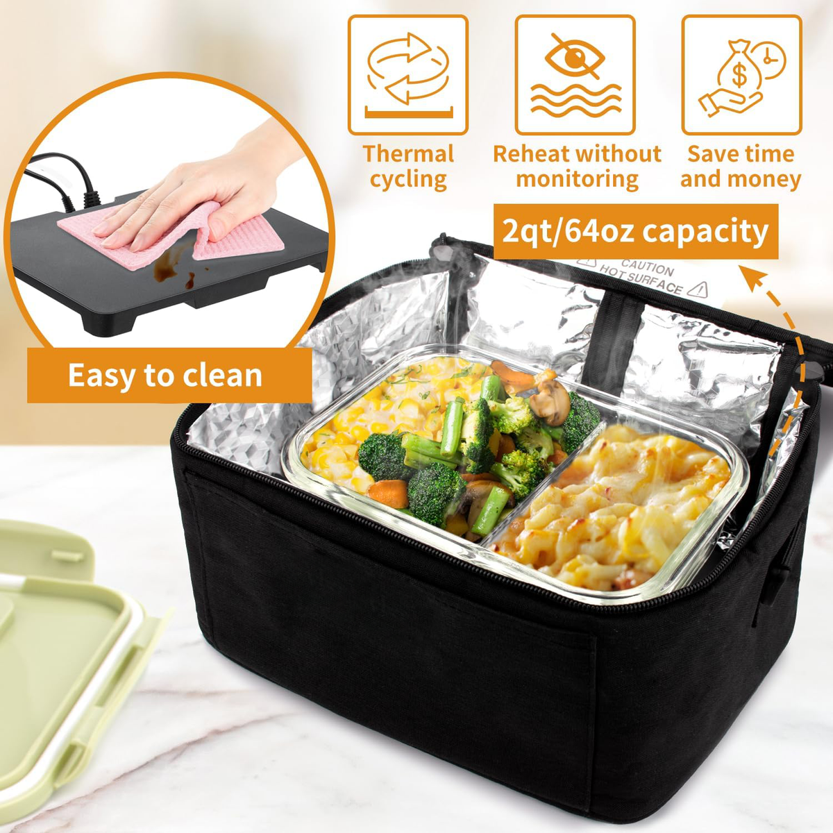 Portable Food Warmer Lunch Box-CQA9417470247208-564575 CQA9417470247208