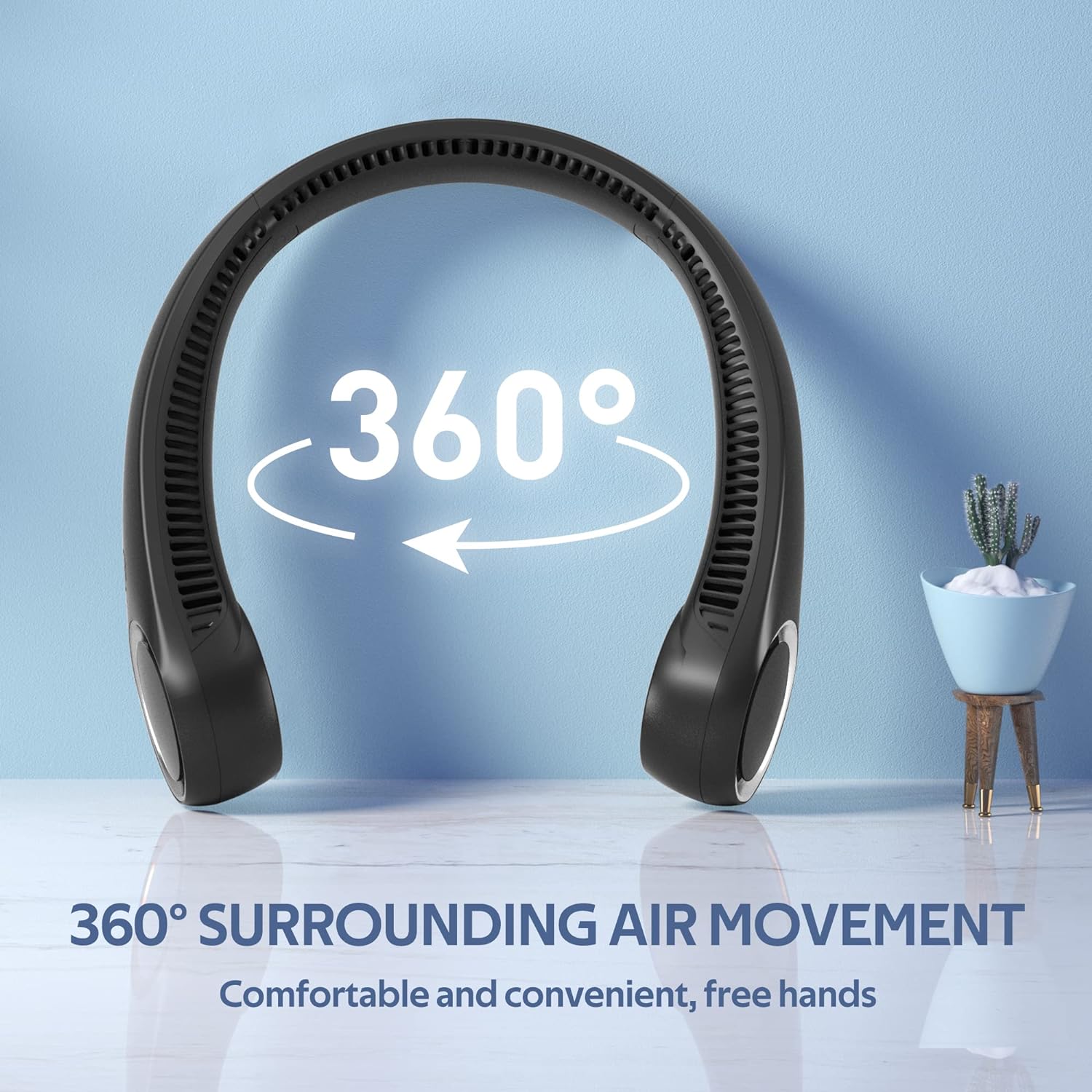 Portable Hands Free 360° Cooling Neck Fan-CQA9417478897960-564575 CQA9417478897960