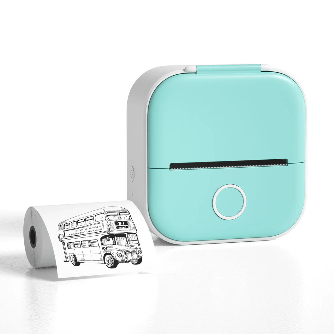 Portable Mini Thermal Label Printer Home Photo Printer-CQA9417480306984-Green-564575 CQA9417480306984