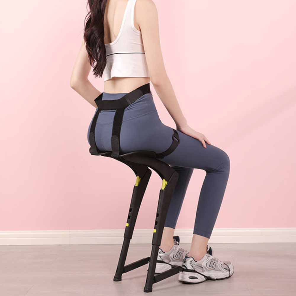 Portable Wearable Exoskeleton Outdoor Sports Folding Chair-564575 