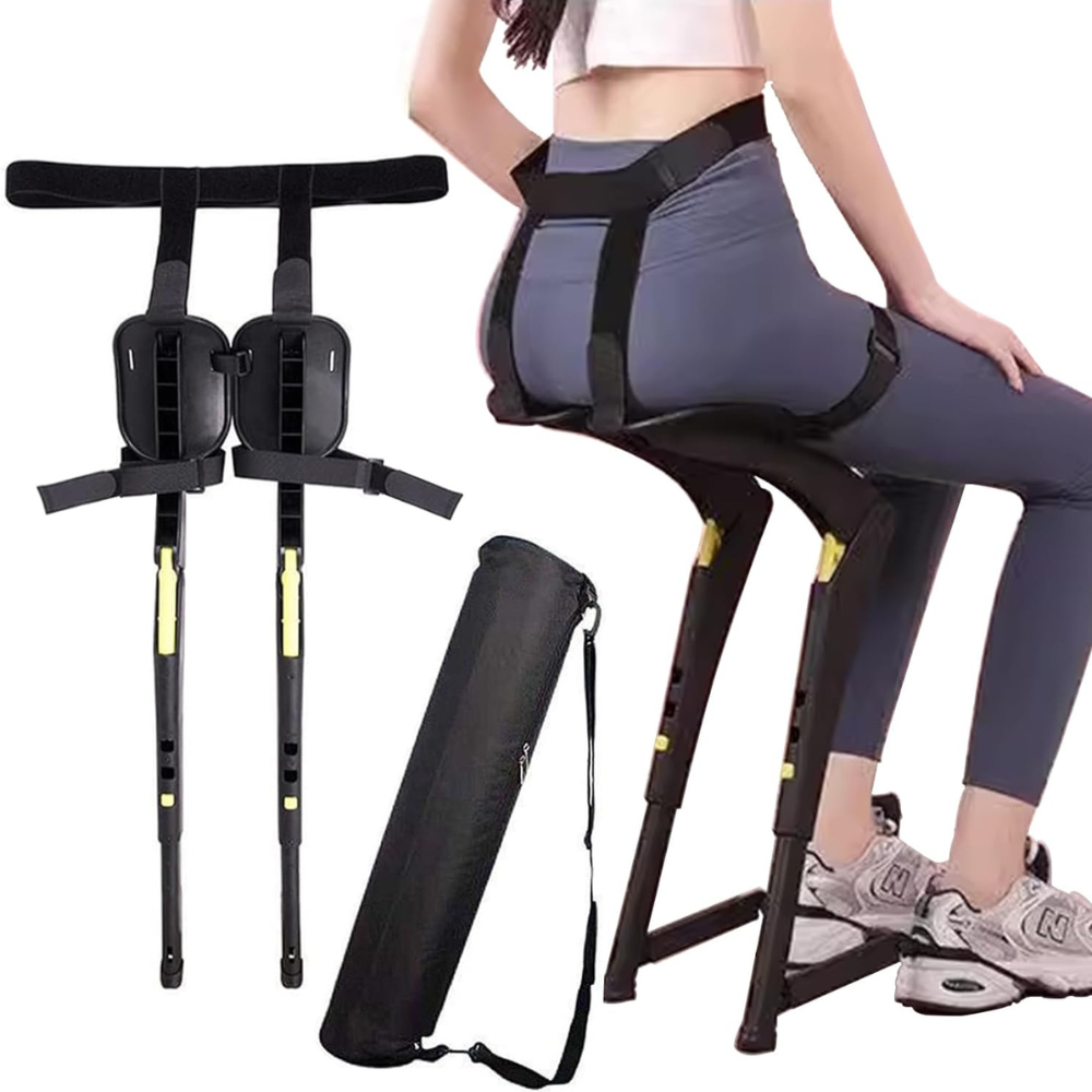 Portable Wearable Exoskeleton Outdoor Sports Folding Chair-564575 