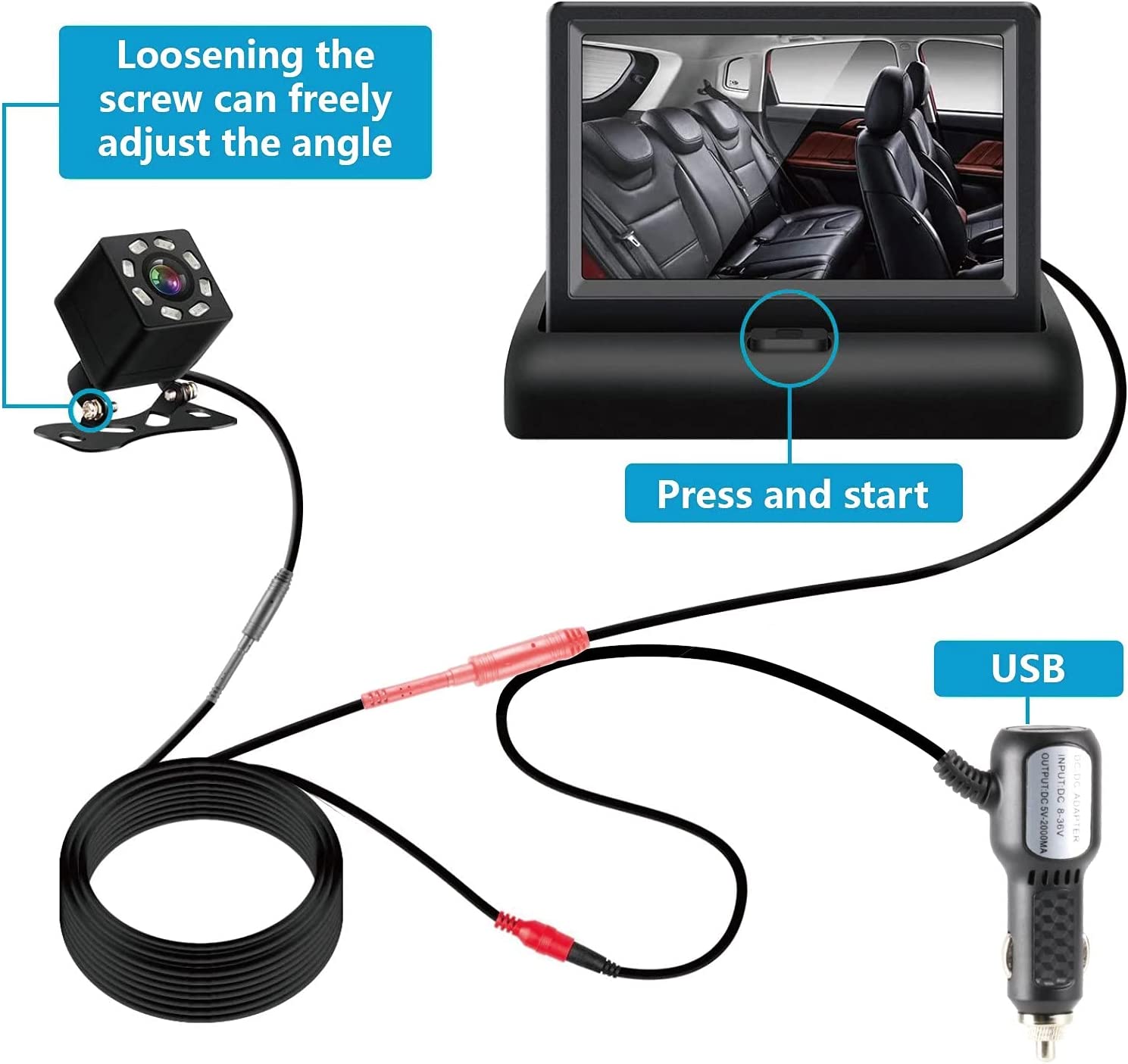 Premium Car Baby Monitor Camera-CQA9417501507880-564575 CQA9417501507880