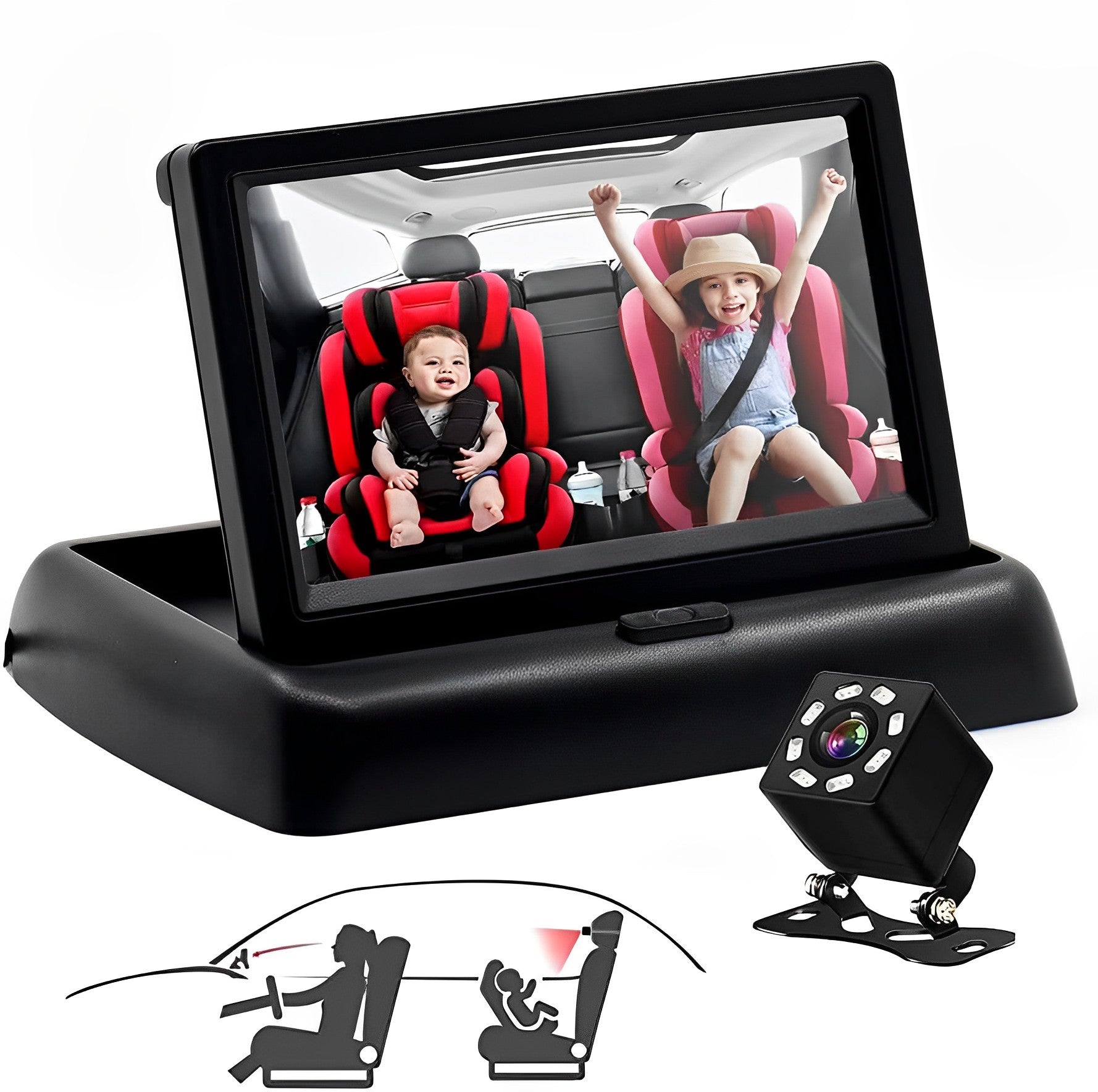 Premium Car Baby Monitor Camera-CQA9417501507880-564575 CQA9417501507880