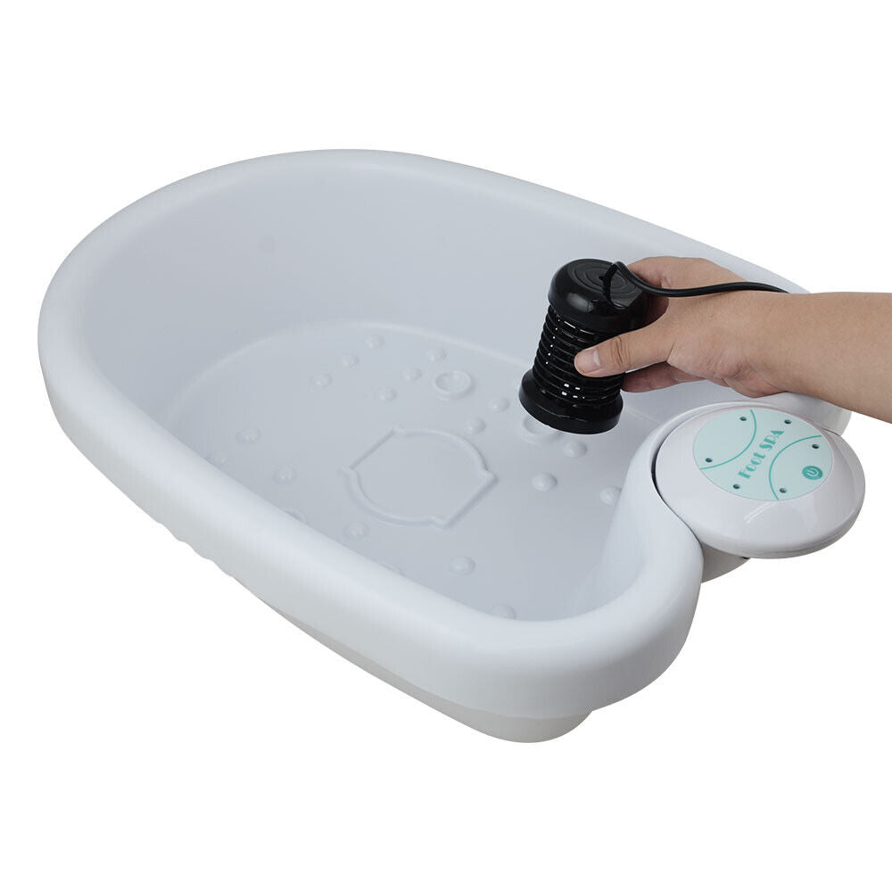 Premium Ionic Foot Detox Cleanse Vibrating Whirlpool Soak Bath-564575 