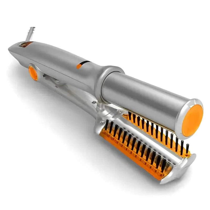 Professional 2 in 1 Rotating Iron Hair Brush-CQA9417477947688-564575 CQA9417477947688