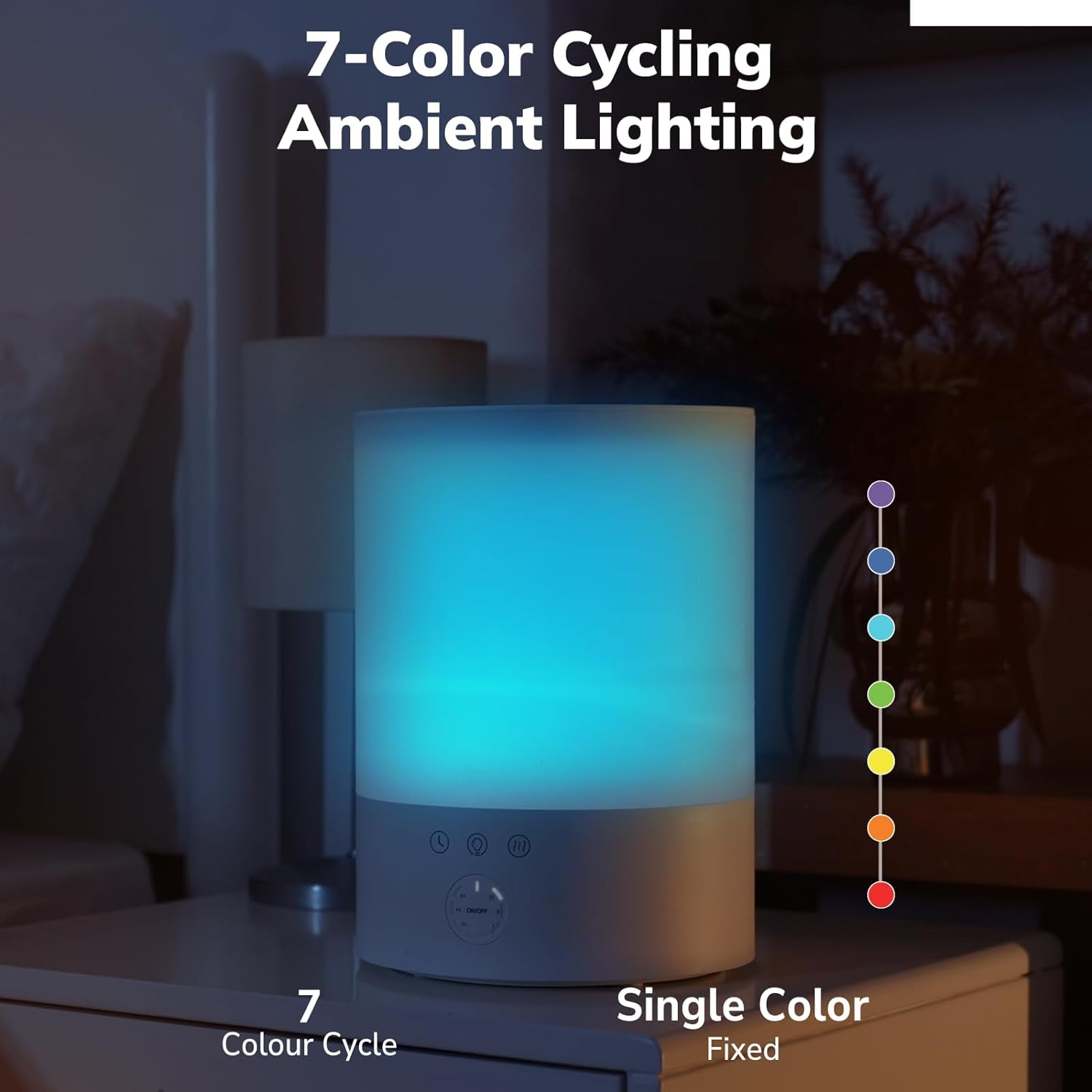 Pure Enrichment Ultrasonic Cool Mist Humidifier For Large Room-CQA9417479061800-564575 CQA9417479061800