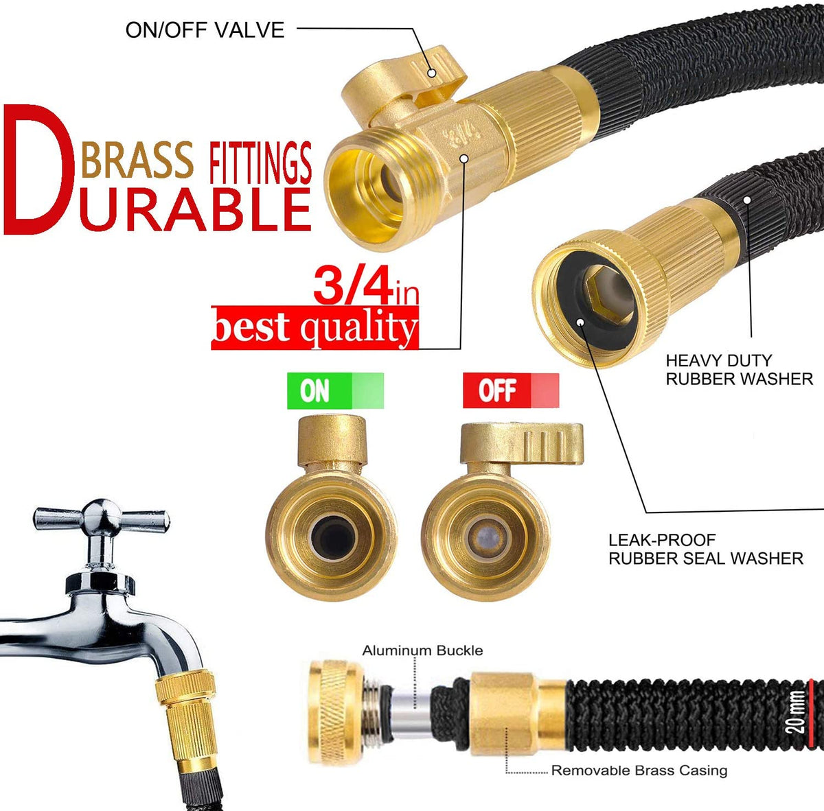 Quality Expandable Garden Hose-CQA9417504063784-564575 CQA9417504063784