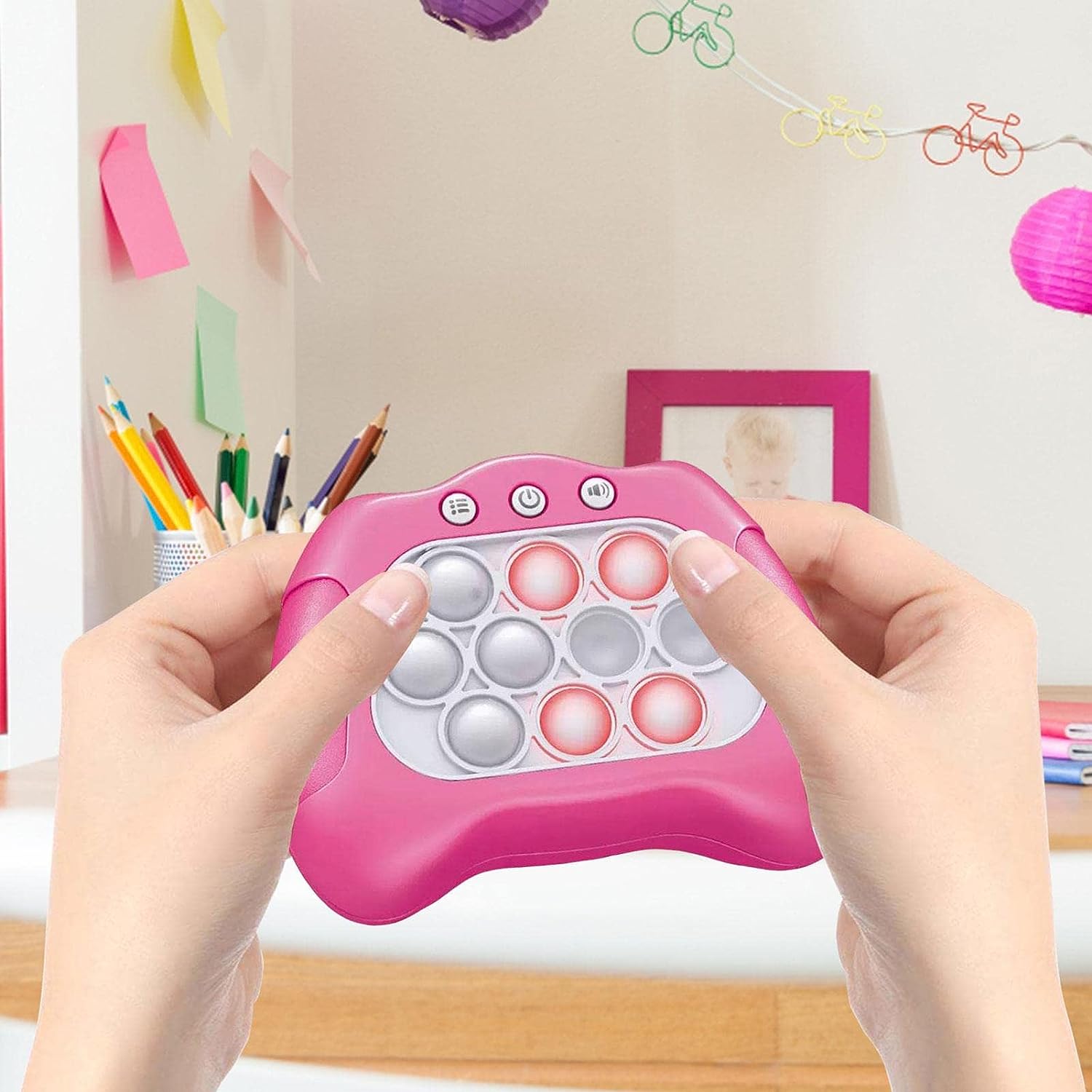 Rapid Pop Light Up Fidget Bubble Game Console-564575 