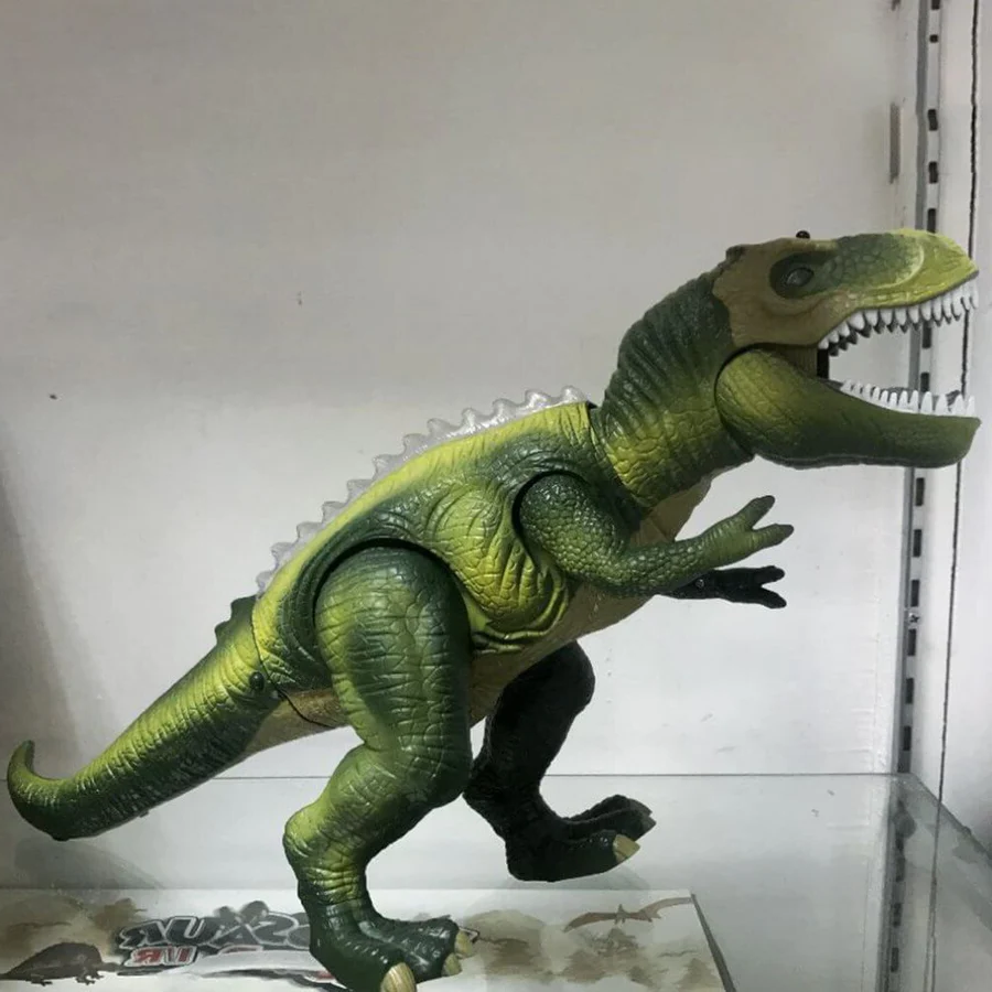 Remote Control T-Rex Dinosaur With LED Light Up, Walking & Roaring Realistic Dinosaur Toys-564575 
