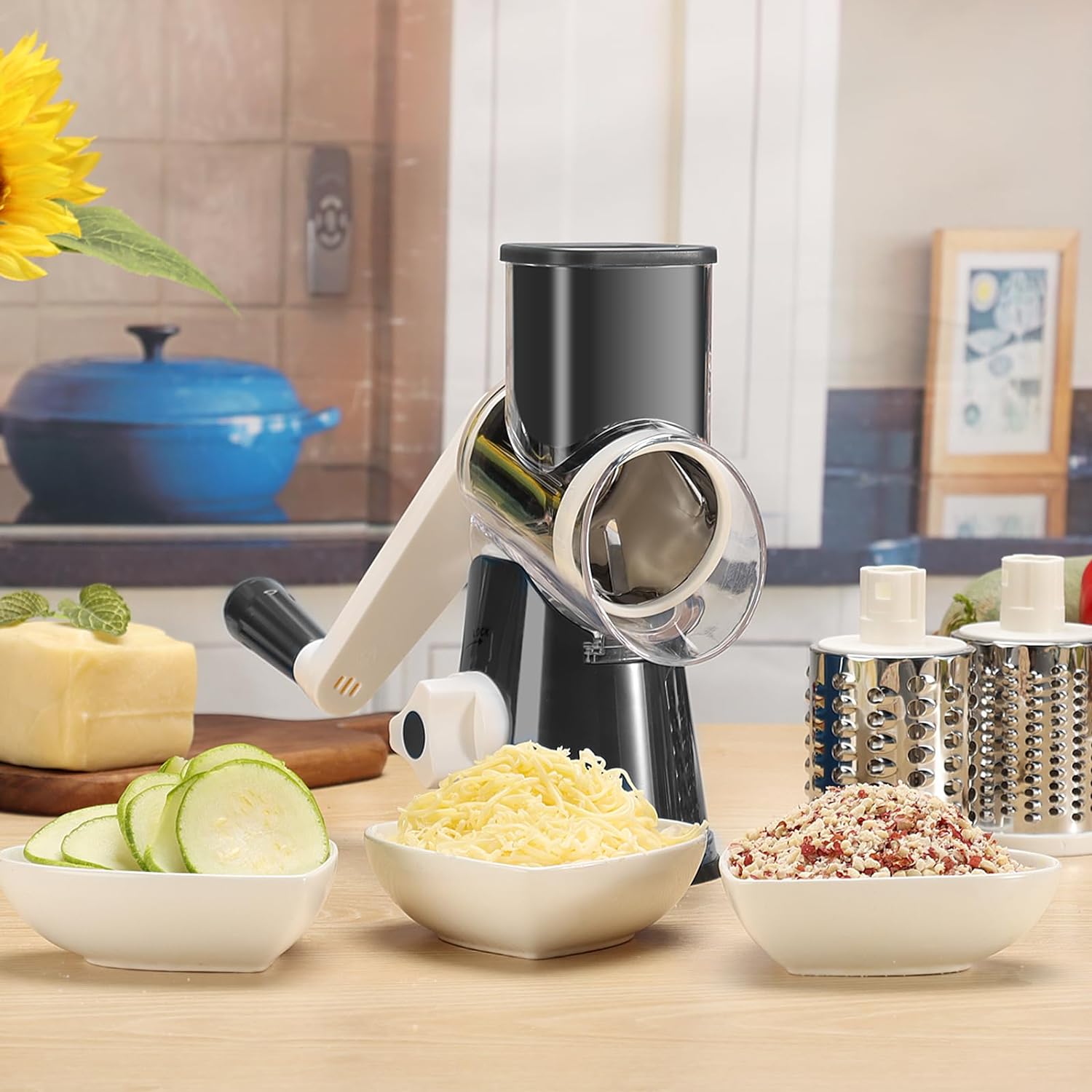 Rotary Cheese Vegetable Manual Grater-CQA9417474507048-564575 CQA9417474507048