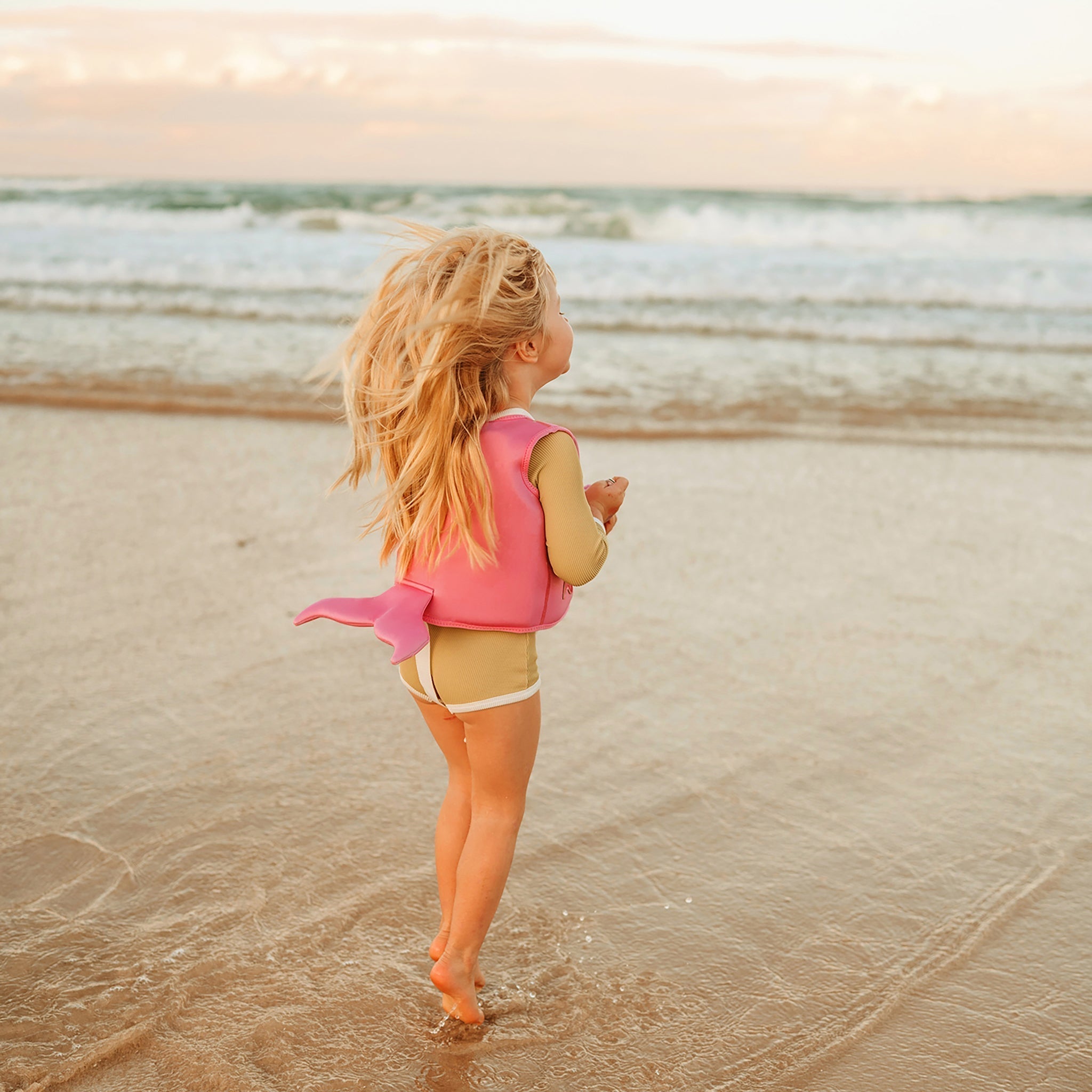 Swim Vest 1-2 | Ocean Treasure Rose-Donrams- S3VVESFDGFDOT