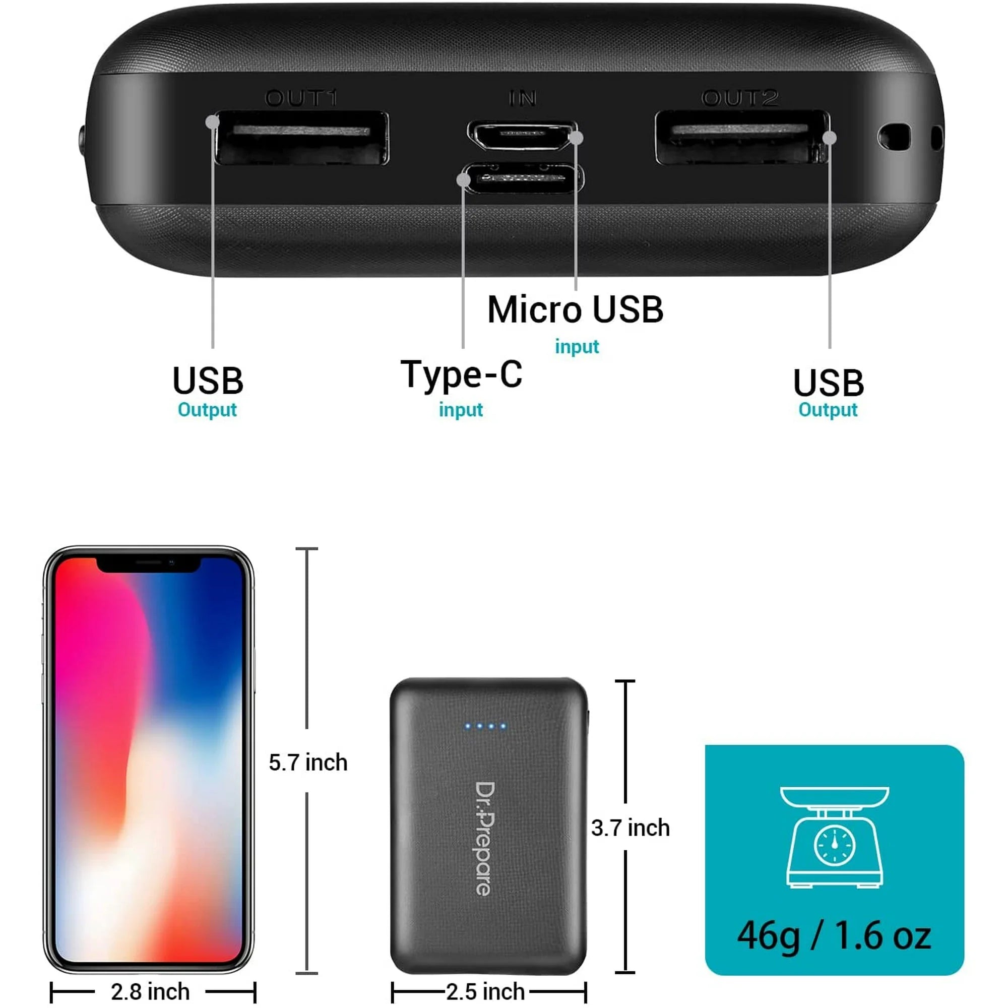 Portable Power Bank for Heated Vest
